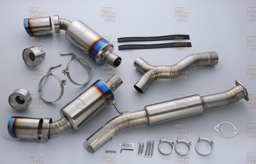Tomei Ti Racing Titanium Muffler Exhaust - Fairlady Z Z34